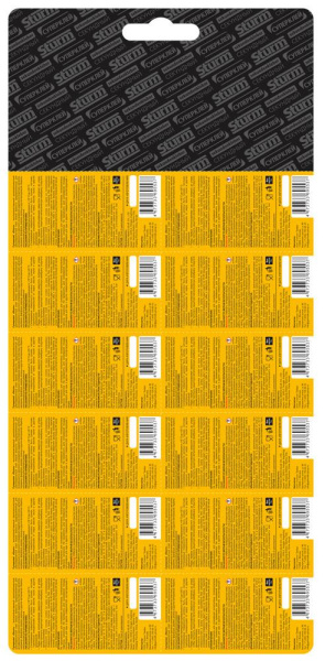 Суперклей 1г на мультикарте, 12 шт. в упаковке STURM 07-17-57; УТ-00000132